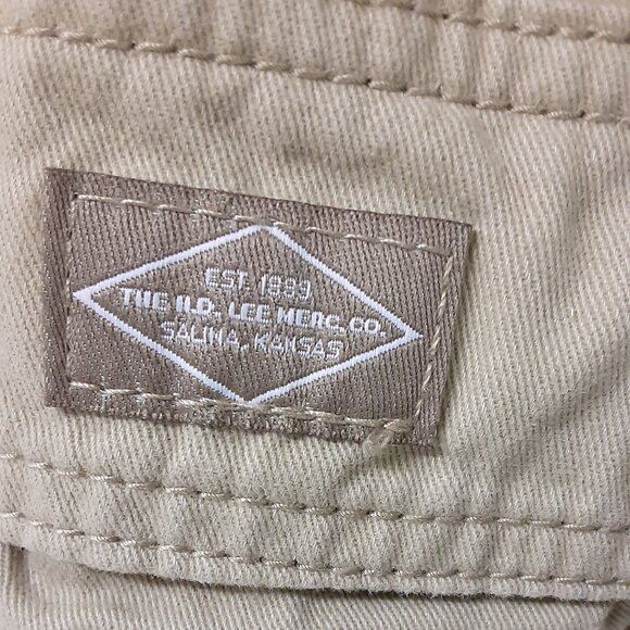 Lee Men's Cargo Shorts Size 34, Brown, Inseam 11", Front Rise 12", Easy Care - Picture 5 of 10
